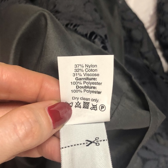 Madewell gray lace dress size 12 - Picture 7 of 7